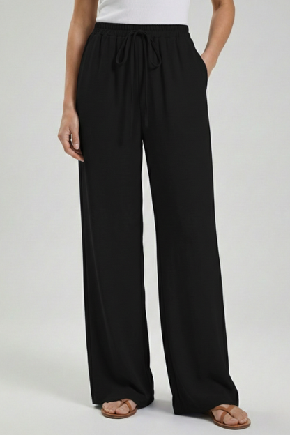 Mackenzie | Women's Wide-Leg Relaxed Summer Pants