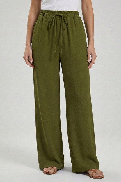 Mackenzie | Women's Wide-Leg Relaxed Summer Pants