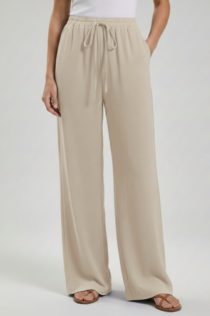 Mackenzie | Women's Wide-Leg Relaxed Summer Pants