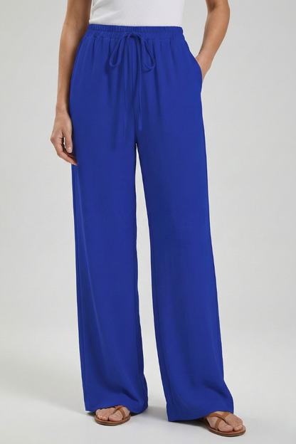 Mackenzie | Women's Wide-Leg Relaxed Summer Pants