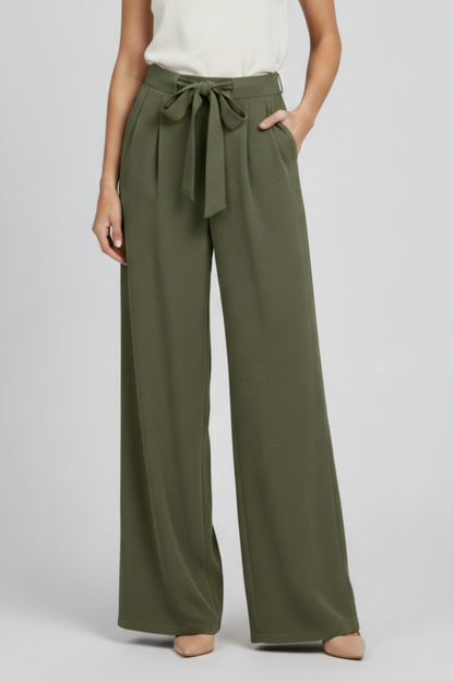 Karen | Women's Wide-Leg Relaxed Summer Pants