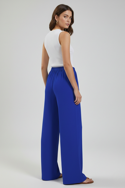 Mackenzie | Women's Wide-Leg Relaxed Summer Pants
