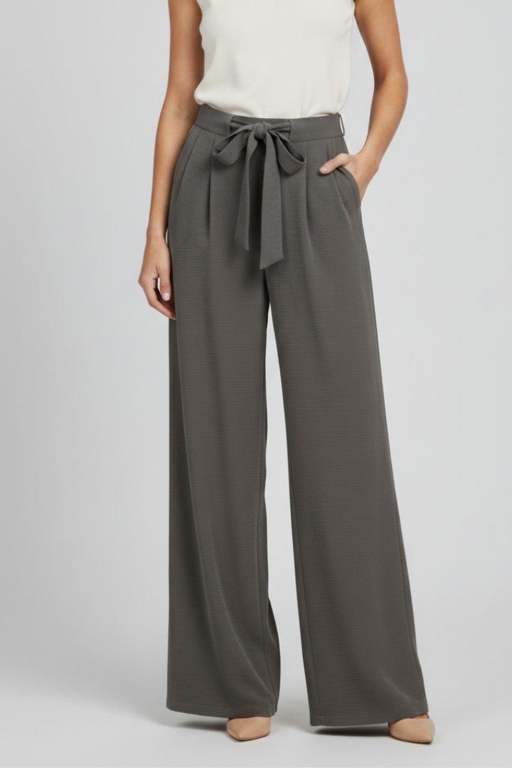 Karen | Women's Wide-Leg Relaxed Summer Pants
