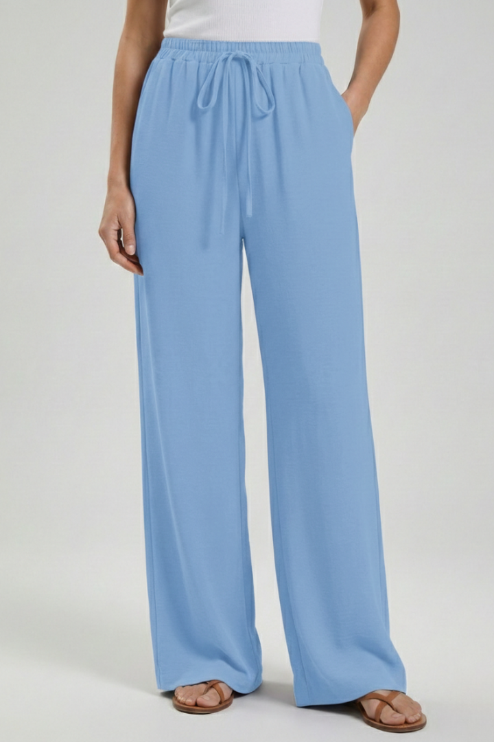 Mackenzie | Women's Wide-Leg Relaxed Summer Pants