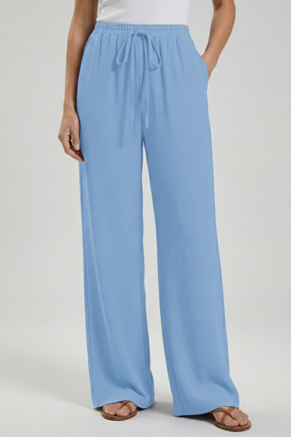 Mackenzie | Women's Wide-Leg Relaxed Summer Pants