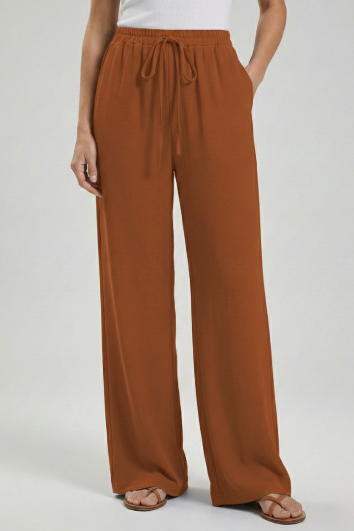 Mackenzie | Women's Wide-Leg Relaxed Summer Pants