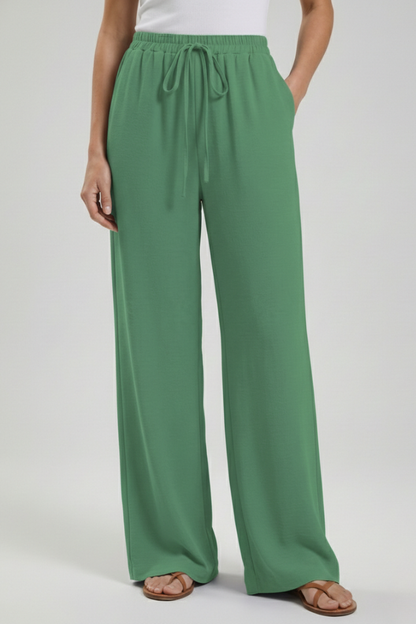 Mackenzie | Women's Wide-Leg Relaxed Summer Pants