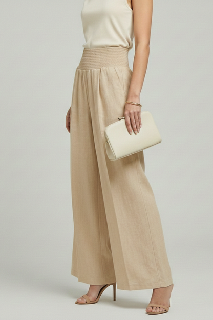 Hayley | Women's High-Waist Relaxed Summer Pants