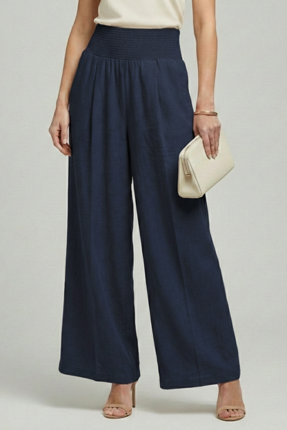 Hayley | Women's High-Waist Relaxed Summer Pants