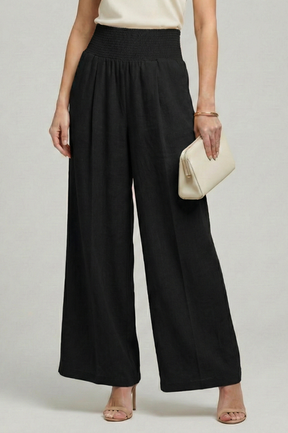 Hayley | Women's High-Waist Relaxed Summer Pants
