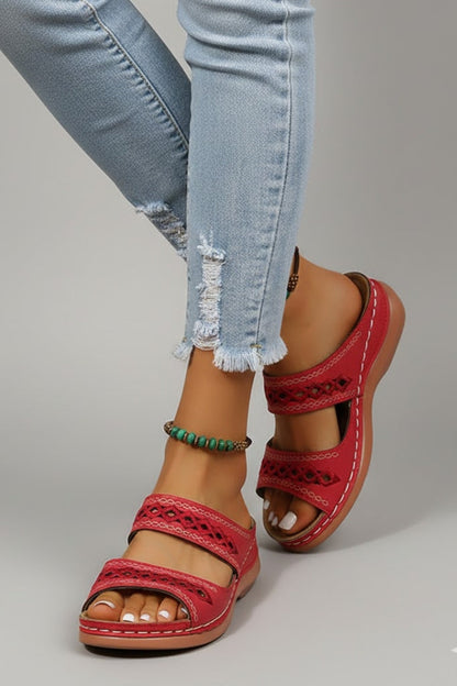 Grace | Women's Relaxed Summer Slides Double
