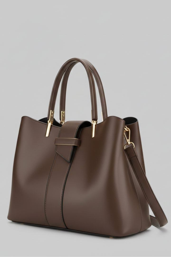 Jasmin | Women's Structured Shoulder Bag with Handles and Strap