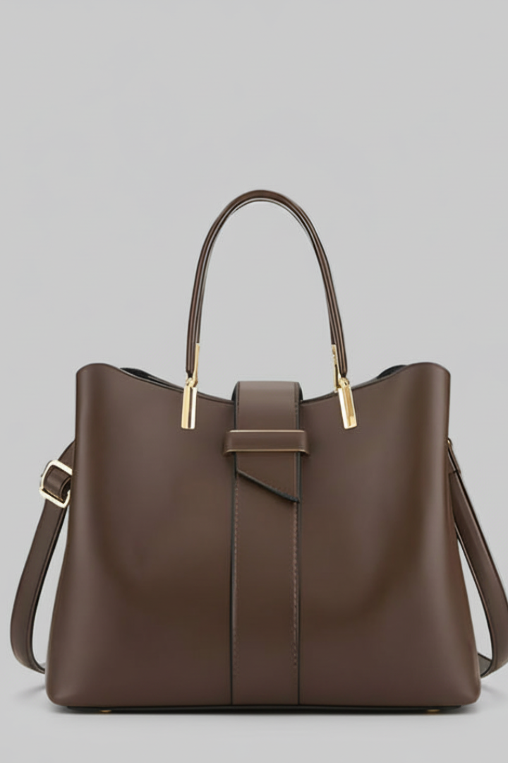 Jasmin | Women's Structured Shoulder Bag with Handles and Strap