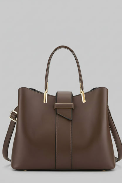 Jasmin | Women's Structured Shoulder Bag with Handles and Strap