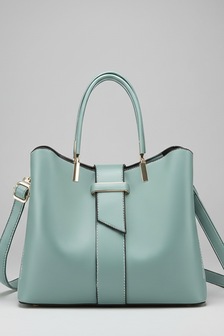 Jasmin | Women's Structured Shoulder Bag with Handles and Strap