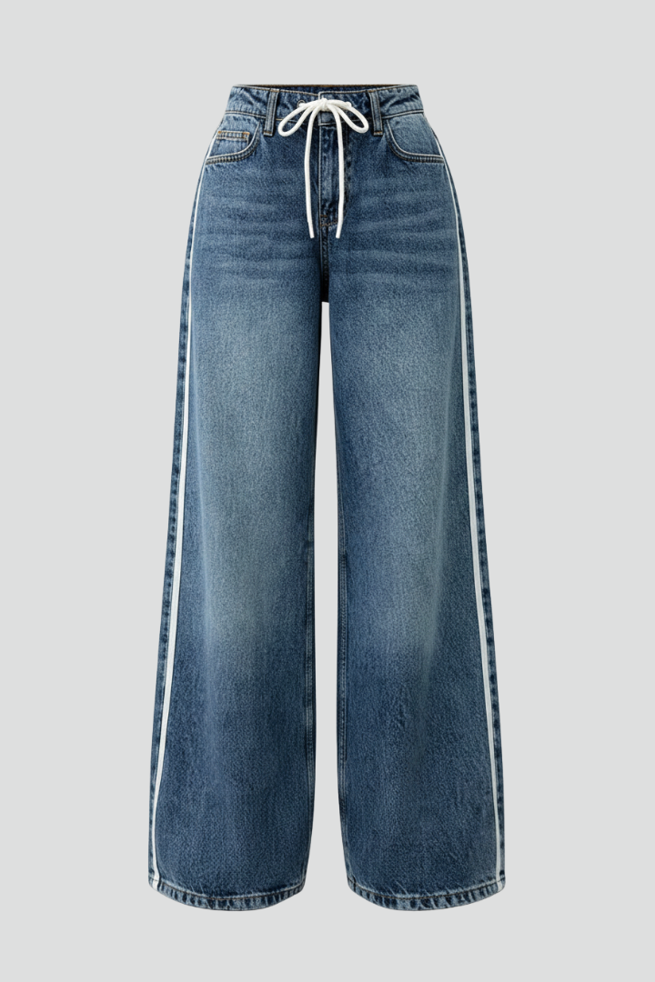 Phoebe | Women's Wide-Leg Relaxed Summer Jeans