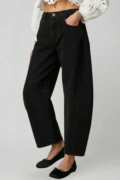 Ashleigh | Women's Wide-Leg High-Waist Summer Jeans