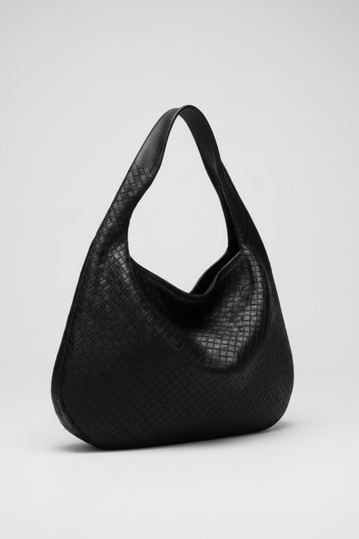 Anna | Women's Shoulder Bag with Single Strap and Rounded Shape
