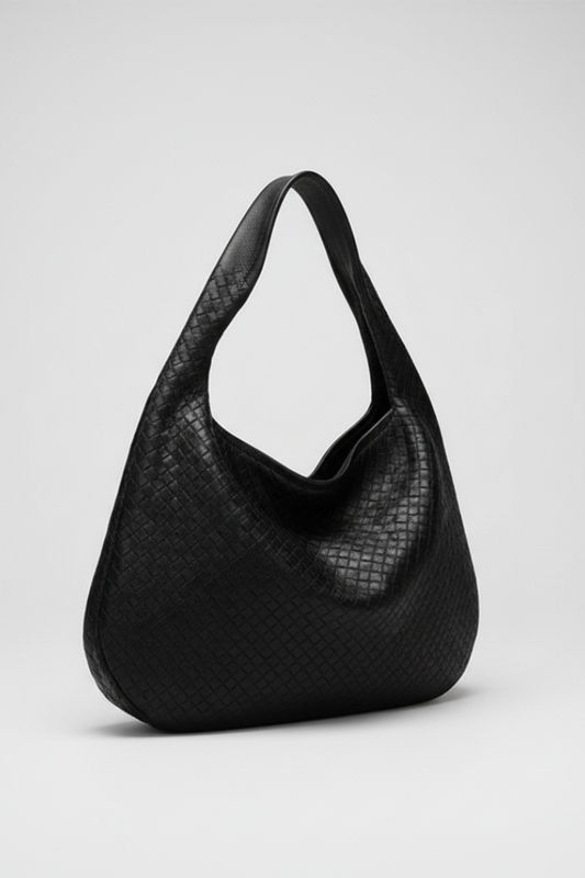 Anna | Women's Shoulder Bag with Single Strap and Rounded Shape