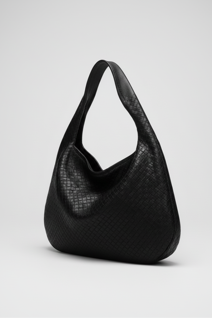 Anna | Women's Shoulder Bag with Single Strap and Rounded Shape