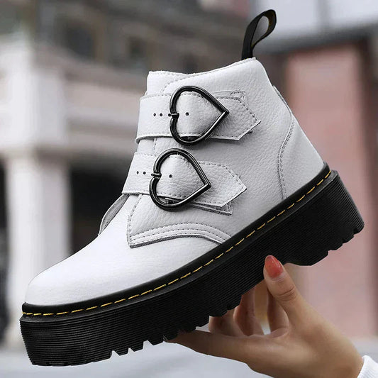 Gabriela | Women's Fashionable Ankle Boots with Chunky Sole