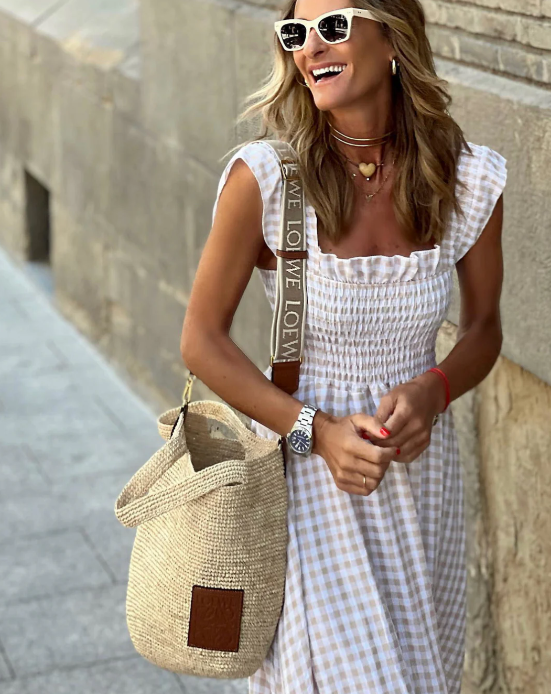 Coralie | Smocked Ruffle Sleeve Summer Dress