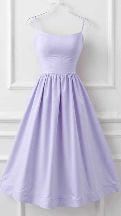 Regine | Women's A-Linien-Midi Dress in Ascot-Style