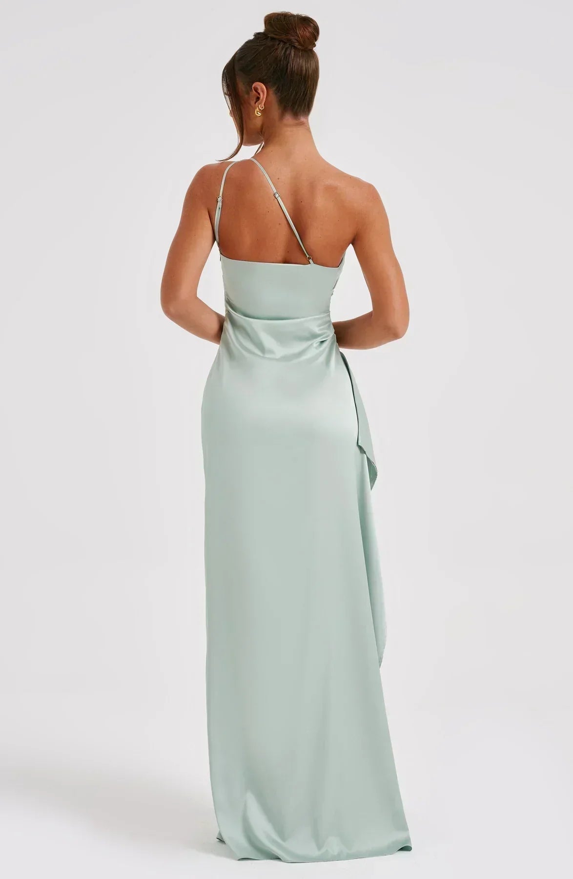Petra | Women's One-Shoulder Maxi Dress with Slit
