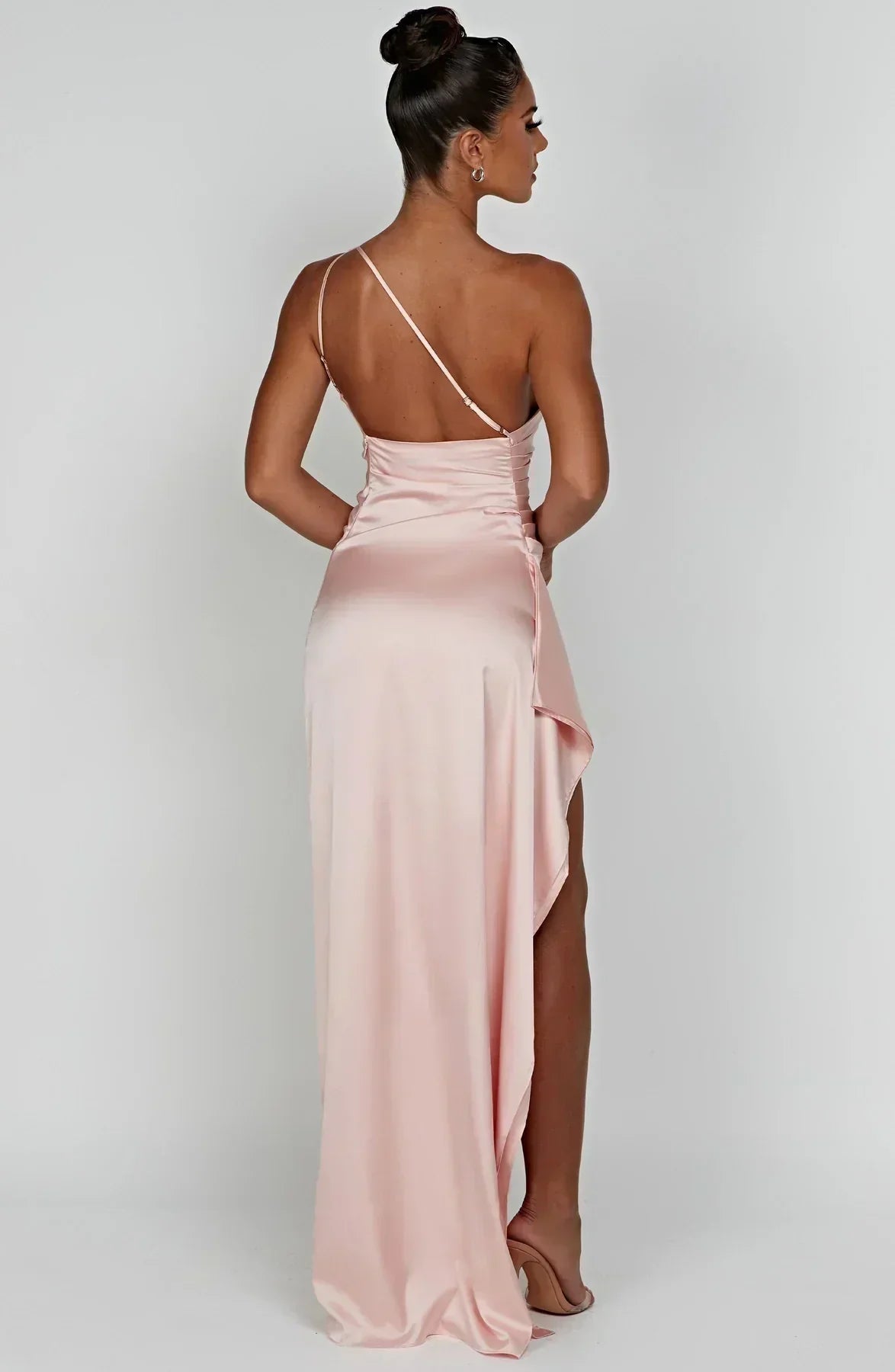 Petra | Women's One-Shoulder Maxi Dress with Slit