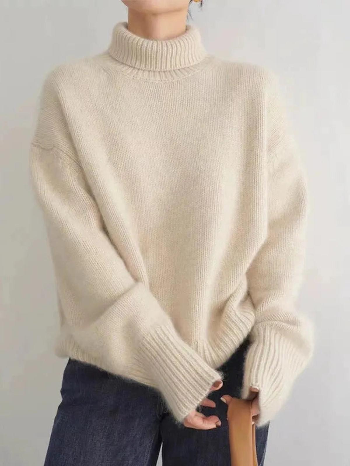 Donna | Women's Knit Relaxed Cozy Sweater