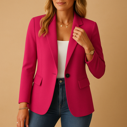 Pauline | Women's Fitted Blazer in Tailored Style