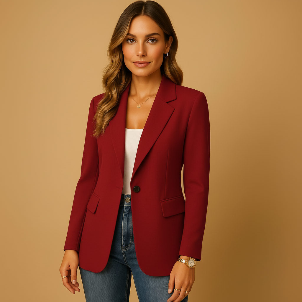 Pauline | Women's Fitted Blazer in Tailored Style