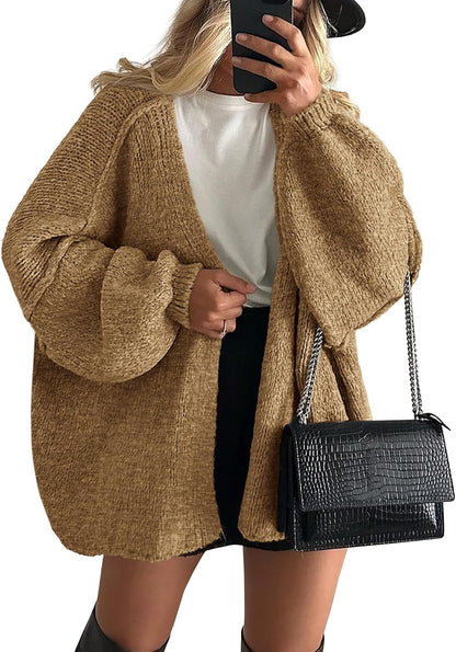 Phoebe | Women's Knit Relaxed Cozy Cardigan