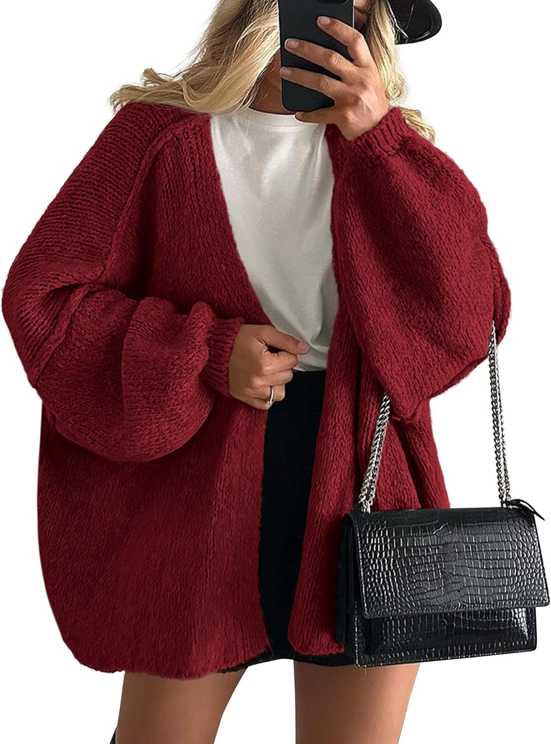 Phoebe | Women's Knit Relaxed Cozy Cardigan