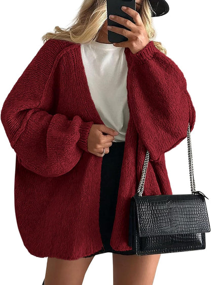 Phoebe | Women's Knit Relaxed Cozy Cardigan