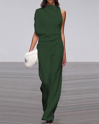 Vivienne | Women's Wide-Leg Elegant Flattering Jumpsuit