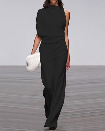 Vivienne | Women's Wide-Leg Elegant Flattering Jumpsuit