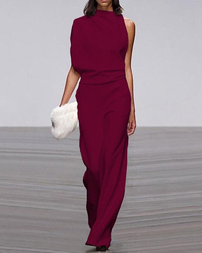 Vivienne | Women's Wide-Leg Elegant Flattering Jumpsuit