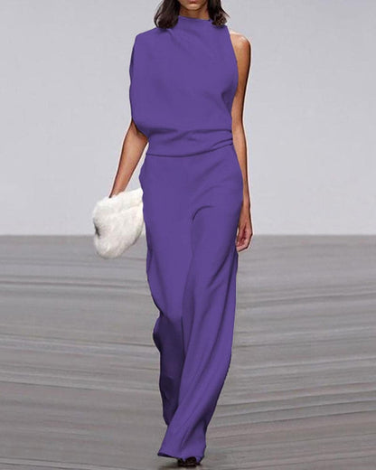 Vivienne | Women's Wide-Leg Elegant Flattering Jumpsuit