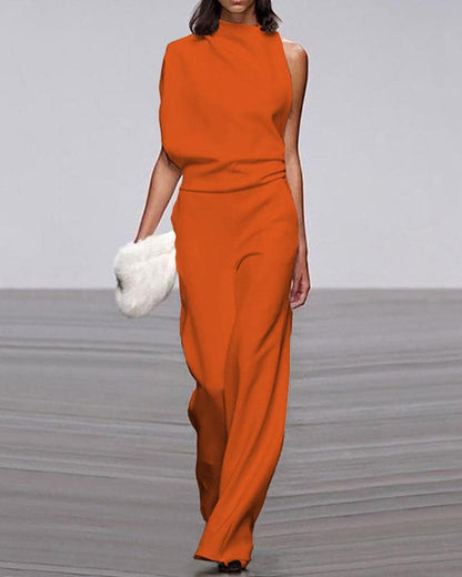 Vivienne | Women's Wide-Leg Elegant Flattering Jumpsuit