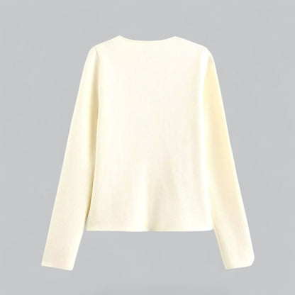 Annika | Women's Spring Minimalist Cardigan with Buttons