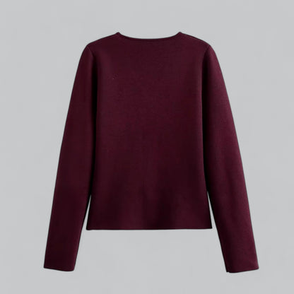 Annika | Women's Spring Minimalist Cardigan with Buttons