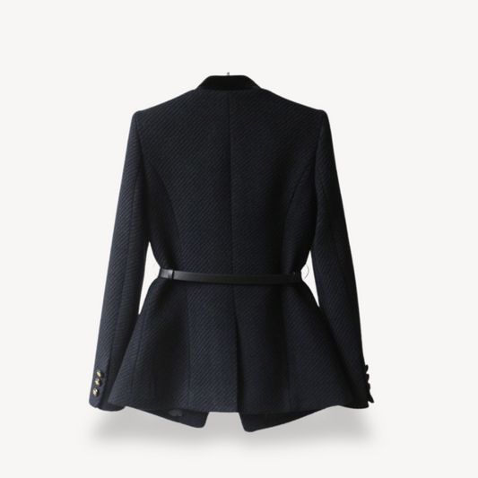 Sarah | Women's Tailored Blazer with Belt and Button-front