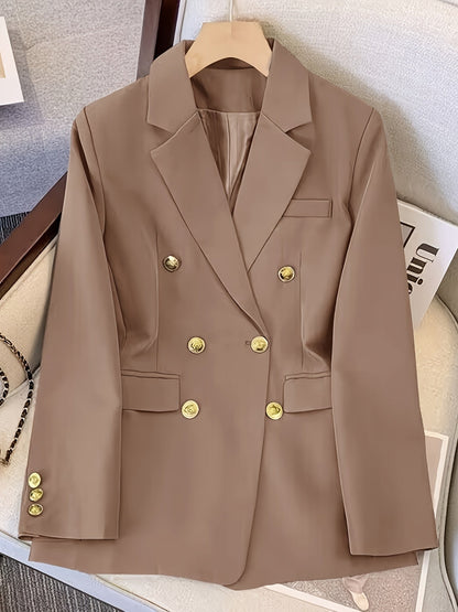 Stefanie | Women's Tailored Double-Breasted Blazer Jacket