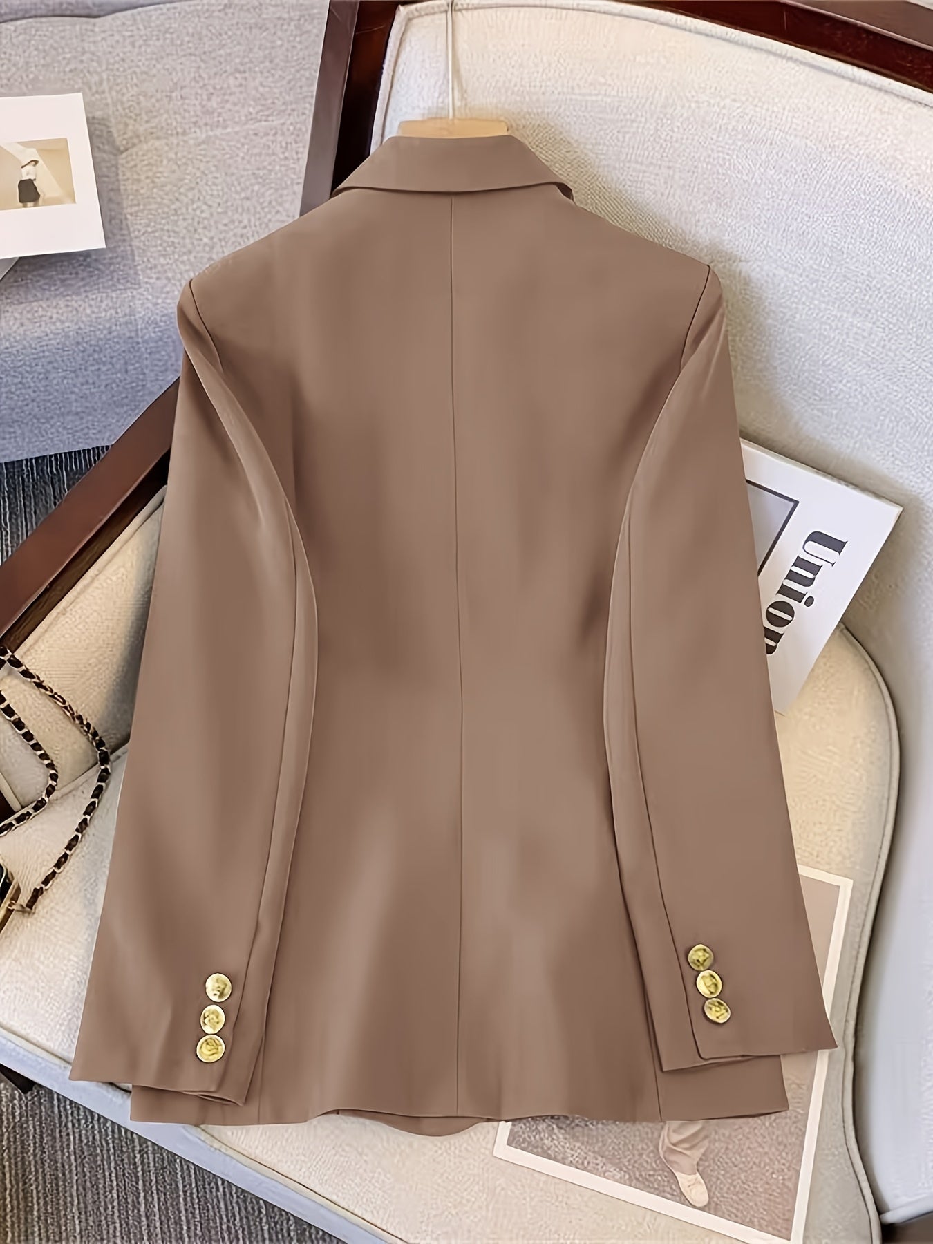 Stefanie | Women's Tailored Double-Breasted Blazer Jacket