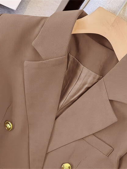 Stefanie | Women's Tailored Double-Breasted Blazer Jacket