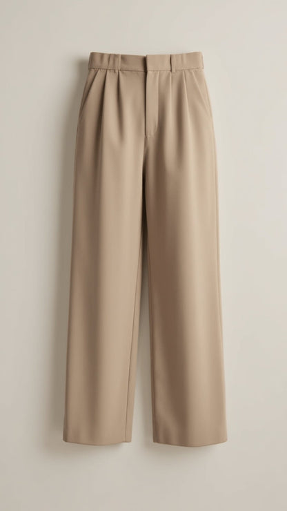 Gabriela | Women's Spring High-Waist Wide Pants