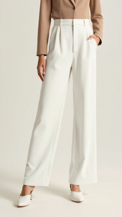 Barbara | Women's Wide-Leg Pants with High Waist