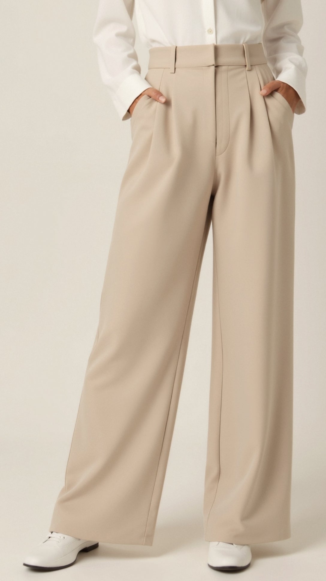 Barbara | Women's Wide-Leg Pants with High Waist