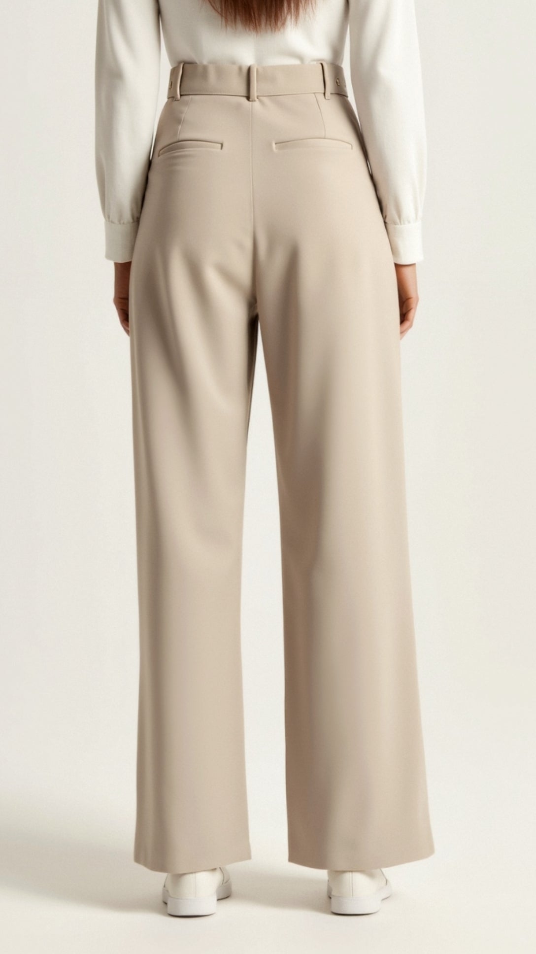 Gabriela | Women's Spring High-Waist Wide Pants